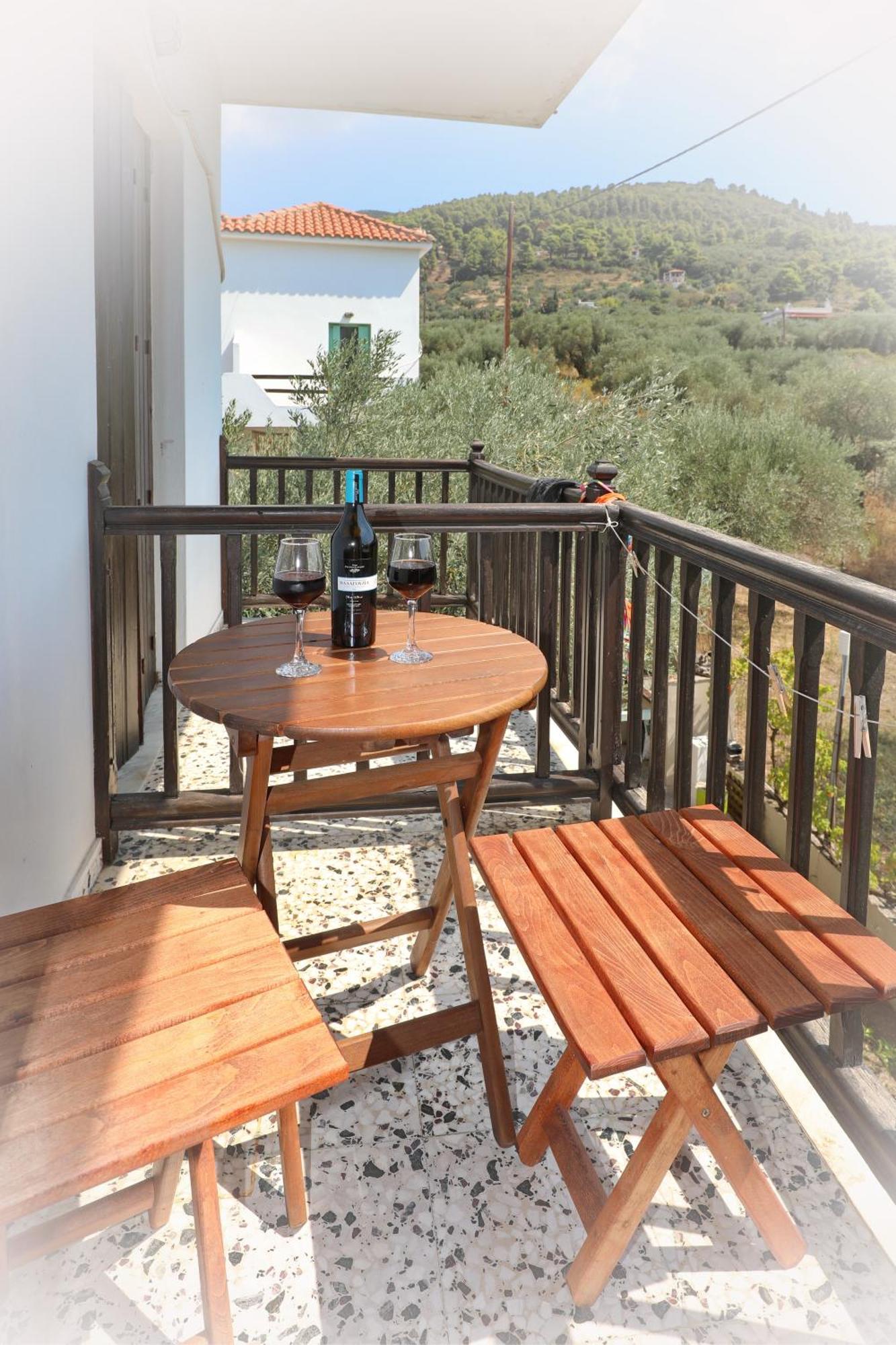 Skopelos Evergreen Apartments Stafylos Exteriér fotografie